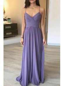 A-Line Chiffon Long Prom Dresses Formal Evening Gowns 995011637