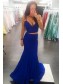 Mermaid Lace Two Pieces Long Prom Dresses Formal Evening Gowns 995011641