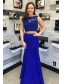 Mermaid Lace Two Pieces Long Prom Dresses Formal Evening Gowns 995011642