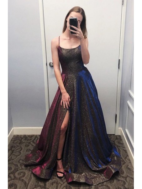 A-Line Sparkle Long Prom Dresses Formal Evening Gowns 995011644 A-Line Sparkle Long Prom Dresses Formal Evening Gowns 995011644