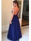 A-Line One-Shoulder Long Prom Dresses Formal Evening Dresses 99501181