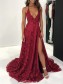 Halter Lace V-Neck Long Prom Dresses Formal Evening Dresses 99501193 Halter Lace V-Neck Long Prom Dresses Formal Evening Dresses 99501193