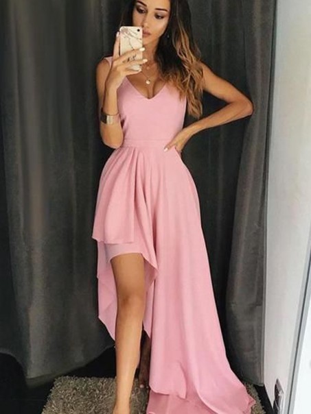 Simple Stunning V-Neck Prom Dresses Formal Evening Dresses 99501196