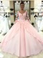 Ball Gown Long Sleeves Lace Long Prom Dresses Formal Evening Dresses 99501203