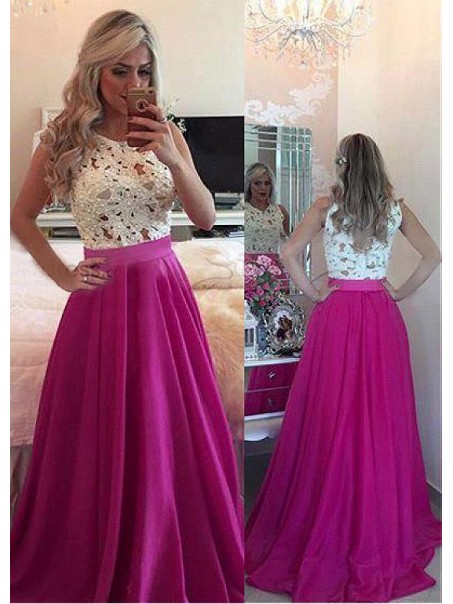 A-Line Beaded Lace Long Prom Dresses Formal Evening Dresses 99501224 A-Line Beaded Lace Long Prom Dresses Formal Evening Dresses 99501224
