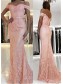Mermaid Off-the-Shoulder Beaded Lace Long Prom Dresses Formal Evening Dresses 99501225 Mermaid Off-the-Shoulder Beaded Lace Long Prom Dresses Formal Evening Dresses 99501225