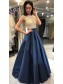 A-Line Beaded Long Prom Dresses Formal Evening Dresses 99501244