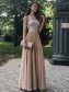 A-Line Beaded Lace Chiffon Long Prom Dresses Formal Evening Dresses 99501269