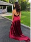 A-Line Halter V-Neck Long Prom Dresses Formal Evening Dresses 99501270