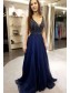 A-Line Beaded Long Prom Dresses Formal Evening Dresses 99501306