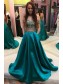 A-Line Two Pieces Lace Long Prom Dresses Formal Evening Dresses 99501316 A-Line Two Pieces Lace Long Prom Dresses Formal Evening Dresses 99501316