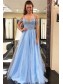 A-Line Beaded Long Prom Dresses Formal Evening Dresses 99501329