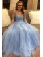 A-Line Beaded Long Prom Dresses Formal Evening Dresses 99501329