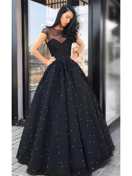 Beaded Ball Gown Long Prom Dresses Formal Evening Dresses 99501336
