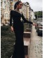 Mermaid Long Sleeves Beaded Long Prom Dresses Formal Evening Dresses 99501341