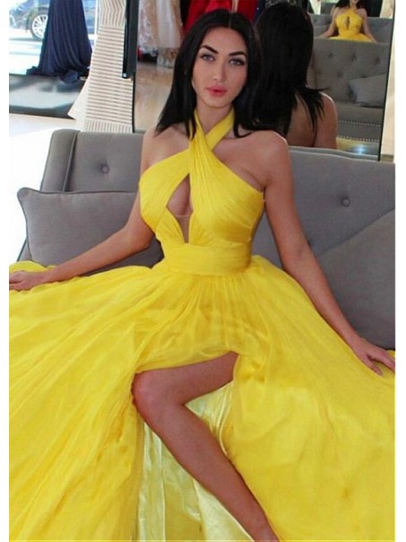 Sexy A-Line Long Prom Dresses Formal Evening Dresses 99501350