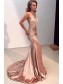 Sexy Mermaid V-Neck Lace Long Prom Dress Formal Evening Dresses 99501391