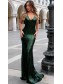 Mermaid V-Neck Spaghetti Straps Long Prom Dress Formal Evening Dresses 99501394