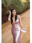 Elegant Spaghetti Straps V-Neck Sparkling Long Prom Dress Formal Evening Dresses 99501399