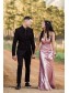 Elegant Spaghetti Straps V-Neck Sparkling Long Prom Dress Formal Evening Dresses 99501399