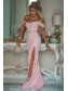 Elegant Mermaid Off-the-Shoulder Sequins Long Prom Dress Formal Evening Dresses 99501401
