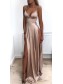 Sexy Long Red V-Neck Spaghetti Straps Prom Dress Formal Evening Dresses 99501418