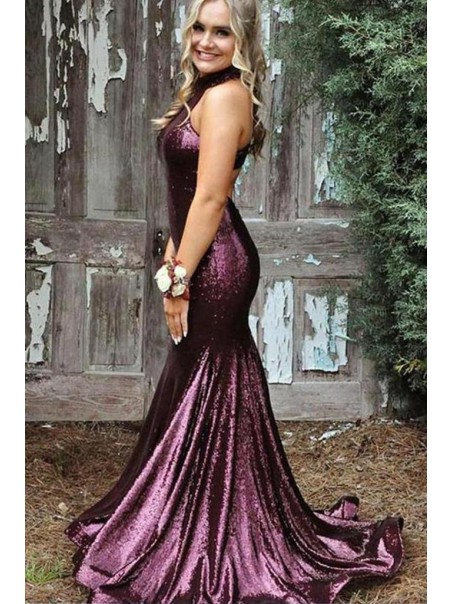 Mermaid Sparkling Long Prom Dress Formal Evening Dresses 99501434