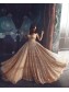A-Line Sparkling Long Prom Dress Formal Evening Dresses 99501454