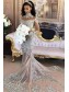 Mermaid Lace Long Sleeves Prom Dress Formal Evening Dresses 99501467
