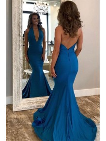 Mermaid Deep V-neck Long Prom Dress Formal Evening Dresses 99501476 Mermaid Deep V-neck Long Prom Dress Formal Evening Dresses 99501476