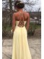 A-Line V-Neck Long Prom Dress Formal Evening Dresses 99501489