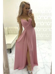 Sheath V-Neck Long Prom Dress Formal Evening Dresses 99501509 Sheath V-Neck Long Prom Dress Formal Evening Dresses 99501509