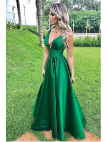 A-Line V-Neck Long Prom Dress Formal Evening Dresses 99501512 A-Line V-Neck Long Prom Dress Formal Evening Dresses 99501512