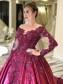 Ball Gown Long Sleeves Lace Long Prom Dress Formal Evening Dresses 99501513 Ball Gown Long Sleeves Lace Long Prom Dress Formal Evening Dresses 99501513