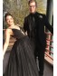 A-Line Long Black Tulle Prom Dress Formal Evening Dresses 99501514