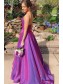 A-Line V-Neck Long Prom Dress Formal Evening Dresses 99501516 A-Line V-Neck Long Prom Dress Formal Evening Dresses 99501516