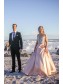 A-Line Beaded Satin V-Neck Long Prom Dress Formal Evening Dresses 99501517 A-Line Beaded Satin V-Neck Long Prom Dress Formal Evening Dresses 99501517