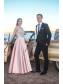 A-Line Beaded Satin V-Neck Long Prom Dress Formal Evening Dresses 99501517 A-Line Beaded Satin V-Neck Long Prom Dress Formal Evening Dresses 99501517