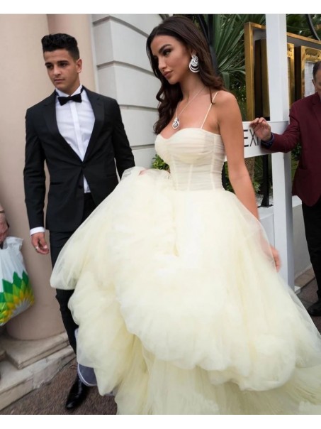 Stunning Tulle Long Prom Dress Formal Evening Dresses 99501528