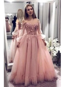 A-Line Tulle Long Prom Dress Formal Evening Dresses 99501554 A-Line Tulle Long Prom Dress Formal Evening Dresses 99501554