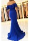 Mermaid Off-the-Shoulder Long Prom Dress Formal Evening Dresses 99501592