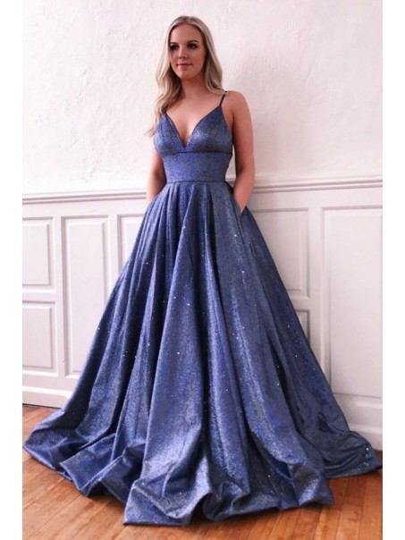 A-Line V-Neck Long Prom Dress Formal Evening Dresses 99501601 A-Line V-Neck Long Prom Dress Formal Evening Dresses 99501601