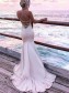 Mermaid Lace V-Neck Long Prom Dress Formal Evening Dresses 99501616