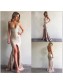 Mermaid Sparkle V-Neck Long Prom Dress Formal Evening Dresses 99501619