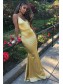 Mermaid V-Neck Long Prom Dress Formal Evening Dresses 99501624