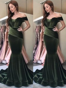 Mermaid Off-the-Shoulder Long Prom Dress Formal Evening Dresses 99501625 Mermaid Off-the-Shoulder Long Prom Dress Formal Evening Dresses 99501625