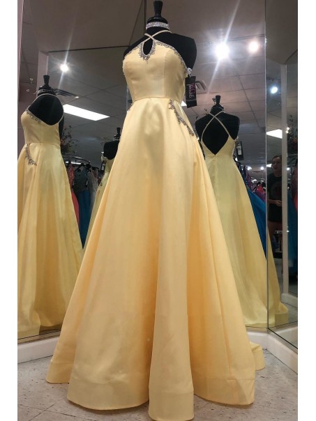 A-Line Beaded Long Prom Dress Formal Evening Dresses 99501637 A-Line Beaded Long Prom Dress Formal Evening Dresses 99501637