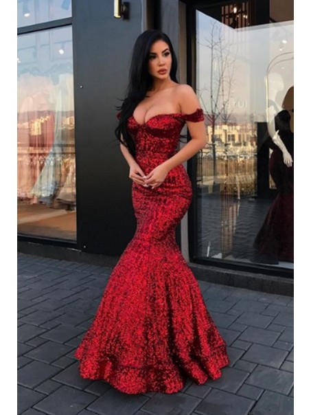 Mermaid Off-the-Shoulder Long Prom Dress Formal Evening Dresses 99501644 Mermaid Off-the-Shoulder Long Prom Dress Formal Evening Dresses 99501644