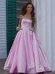 A-Line Strapless Satin Long Prom Dress Formal Evening Dresses 99501684 A-Line Strapless Satin Long Prom Dress Formal Evening Dresses 99501684