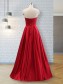 A-Line Beaded Satin Long Prom Dress Formal Evening Dresses 99501685 A-Line Beaded Satin Long Prom Dress Formal Evening Dresses 99501685